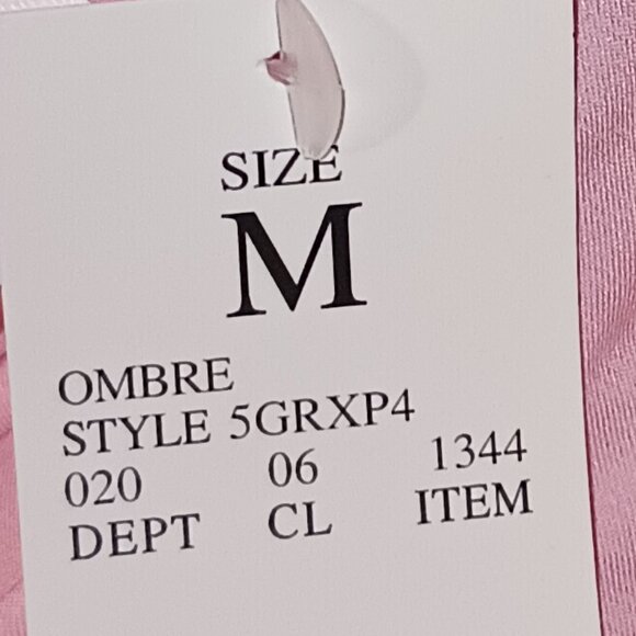 NEW Stars Above™ Pink Ombre Women's Satin Cami and Shorts Pajama Set - Picture 8 of 12